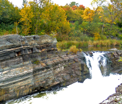 Rocks and Flowing Water